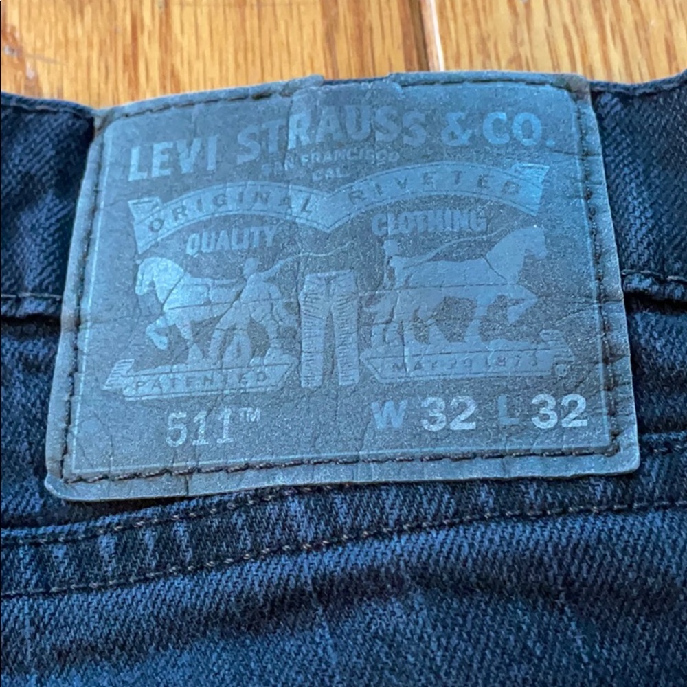 Black Levi’s 511 Slim Fit W32 L32 - Picture 4 of 6